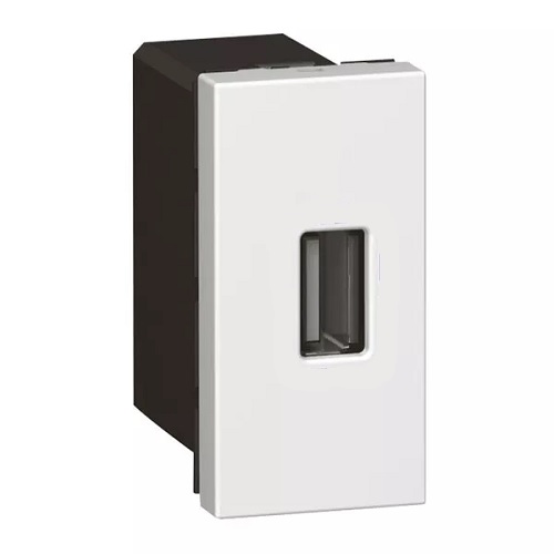 Legrand Arteor White Usb Socket, 1 M, 5722 75